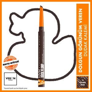 Nyx Professional Makeup Duck Plump Dolgun Görünüm Veren Dudak Kalemi - 12 Double Dose