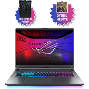 ROG Strix G18 G815LR-S9046 Intel Core Ultra 9 275HX 32GB 1TB SSD RTX5070Ti Freedos 18" WQXGA Taşınabilir Bilgisayar