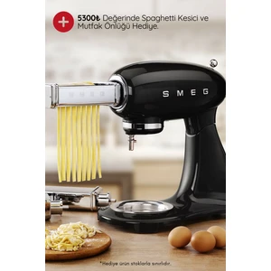 SMEG SMF03BLEU KOMPLE SİYAH HAMUR KARIŞTIRMA MAKİNESİ