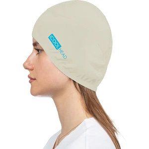 iCool Head Havuz Bonesi, Yüzücü Bonesi, Deniz Bonesi, Bisikletçi Beresi, Kask Beresi, Yürüyüş Başlığı (Ekru)
