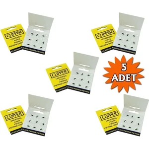 İndirim Center 5 Paket Clipper Çakmak Taşı 5x9 45 Adet