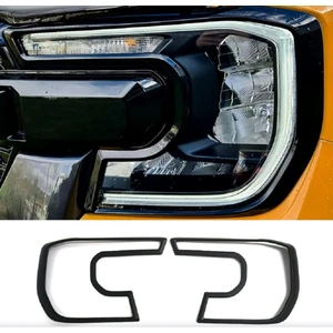 Ford Ranger T9 2023 + Far Çerçevesi Siyah