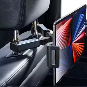 Art Nest Araba Evrensel Kafalık Araç Arka Koltuk 360 Derece Dönebilen 12.9 inç Telefon ve Tablet Tutucu