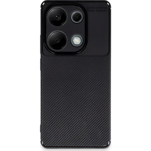 Xiaomi Redmi Note 13 Pro 4g Kılıf Focus Carbon Silikon Kapak