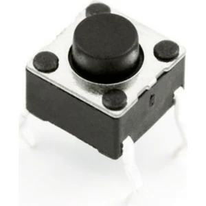 4 Pin Push Button - Siyah (6X6X5MM)