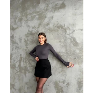 peri tower Premıum Kalite Oysh Kumaş Parmak Geçirmeli Bisiklet Yaka Body