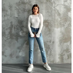 peri tower Premıum Kalite Oysh Kumaş Parmak Geçirmeli Bisiklet Yaka Body