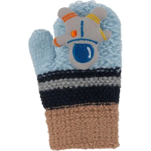 1-3 Yaş Bebe Örme Eldiven Erkek