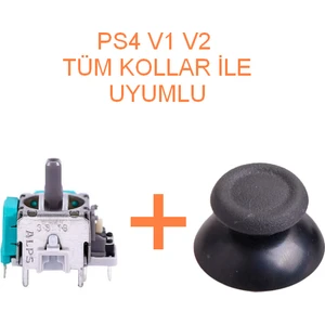 1 Adet Ps4 Analog Motoru + Topuz Başlık Set