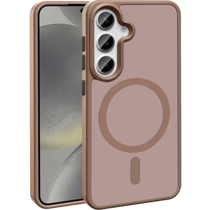 Galaxy S25 Plus Uyumlu Kılıf Kamera Korumalı Magsafe Kablosuz Şarj Özellikli Mat Arka Yüzeyli Kapak