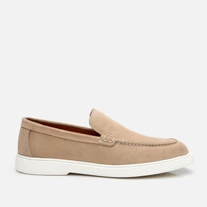 02AYH305500A300 ERKEK Süet Deri Bej Loafer