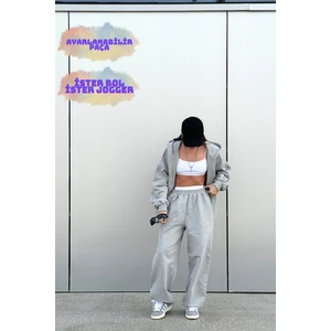 Baggy Tek Eşofman Altı Iki Stil: Paçanı Istediğin Gibi Ayarla, Hem Düz Hem Jogger Kullan