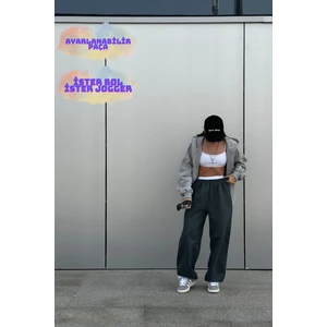 Baggy Tek Eşofman Altı Iki Stil: Paçanı Istediğin Gibi Ayarla, Hem Düz Hem Jogger Kullan