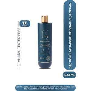 SiriusSoft Şampuan / Yoğun KeratinBiotin Bakım Şampuanı 500 ml