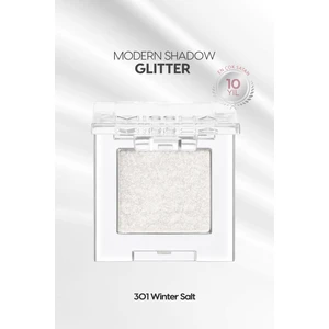 Kalıcı, Topaklanma Yapmayan, Simli Tekli Far Modern Shadow Glitter (301 Winter Salt)