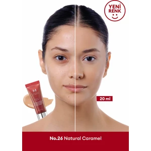 Mükemmel Kapatıcılık Sunan Çok Fonksiyonlu M Perfect Cover BB Cream Ex SPF42 PA+++ No.26 (20ml)