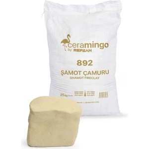 892 Şamot Çamur (Vakum) - 25 kg