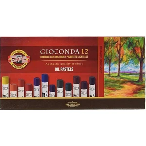 Koh-i Noor Gioconda Yağlı Pastel Boya Seti 12'li 8352