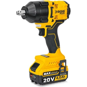 Darbeli Somun Sıkma Seti 650 Nm Tork 1/2” 1*4.0 Ah (Kömürsüz Motor)