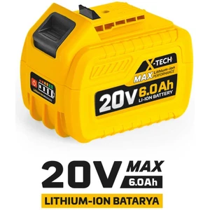 20 Volt Yedek Batarya(6.0AH)