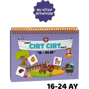Çocuk Akademi 16-24 Ay Cırt Cırtlı Etkinlik Kitabı
