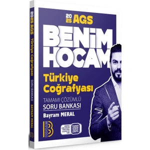 Benim Hocam Yayınları   2025 Ags Türkiye Coğrafyası Tamamı Çözümlü Soru Bankası