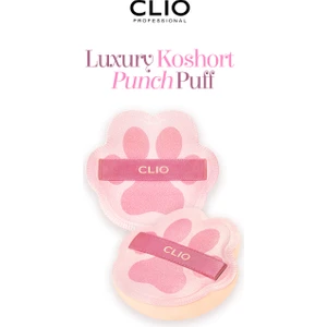 Kavisli Şekliyle Kolay Uygulama Sunan Makyaj Pufu CLIO Koshort Puff (Luxury Koshort)