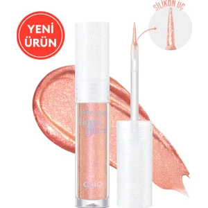 Işıltılı ve Şeffaf Likit Glitter CLIO Moon Glass Liquid Glitter Sweet Cloud (05 Chilling Rose)