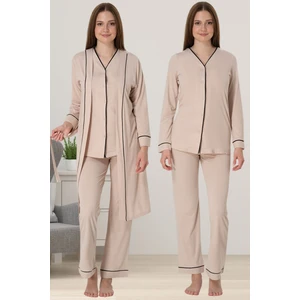 Sabahlıklı Hamile Lohusa Pijama Takımı