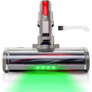 Onyx Lounge Dyson V7 V8 V10 V11 V15 Elektrikli Süpürge Zemin Fırçası Başlığı Yeşil LED Işıkları Halılar ve Sert Zeminler Için (Yurt Dışından)