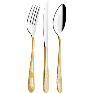 Grand Plus 72 Parça 12 Kişilik Çatal Kaşık Bıçak Takımı