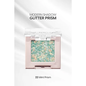 Topaklanmayan, El Yapımı Glitter Far Modern Shadow Glitter Prism (No.22 Mint Prism)