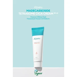 Hassas ve Yıpranmış Ciltler için Cica İçerikli Krem A'PIEU Madecassoside Tetrasome Cica Cream 50ml