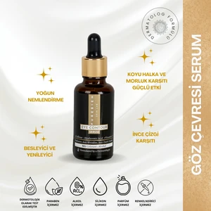 PUREBIEN SKIN LAB Aydınlatıcı Göz Çevresi Serumu - Kafein + Hyaluronik Asit +C Vitamini