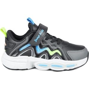 3198 Siyah Erkek Çocuk Sneaker Spor Ayakkabı