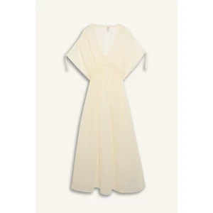 Regular Fit Pamuklu Plaj Elbisesi-Fall in Love B7516AX24SM
