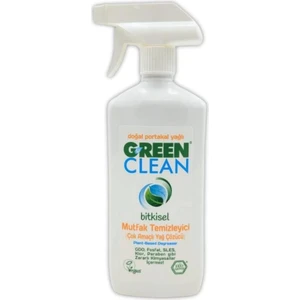 green Clean  green Clean Bitkisel Mutfak Temizleyici Çok Amaçlı Yağ Çözücü 500 ml