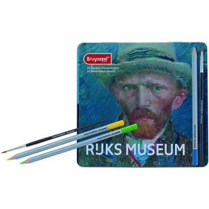 Rijks Museum Aquarell Boya Kalemi Seti 24 Renk Metal Kutu