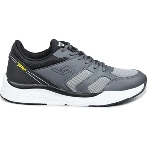 30522 Gri - Siyah Erkek Sneaker Günlük Spor Ayakkabı