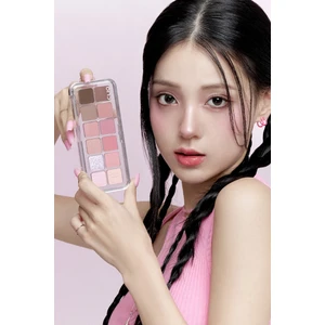 Hafif Dokulu Yoğun Renklere Sahip Göz Farı Paleti CLIO Pro Eye Palette Air (04 Pink Pairing)