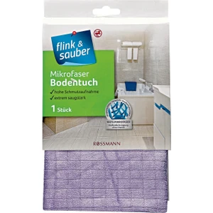 Flink & Sauber Mikrofiber Yer Bezi Çok Emici, 50 x 60 cm