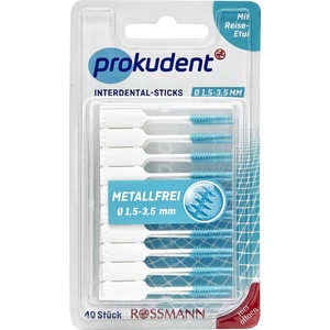 Metal Içermeyen Interdental Arayüz Fırçaları 40 Adet - 1,5 - 3,5 mm