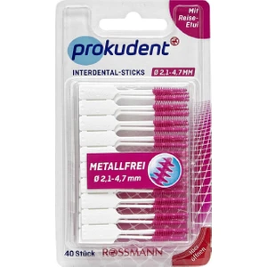 Metal Içermeyen Interdental Arayüz Fırçaları 40 Adet -  2,1-4,7 mm