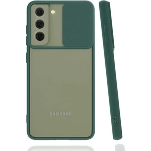 Galaxy S22 Plus Kılıf Zore Lensi Kapak-Koyu YEŞIL-8680436431610-MLTD68803