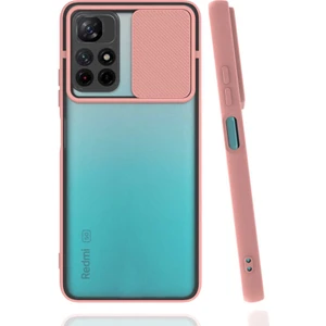 Xiaomi Redmi Note 11T 5g Kılıf Zore Lensi Kapak-Pembe AÇIK-8680436181188-MLTD61537