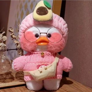 NB Market Lalafanfan Ördek Peluş Oyuncak 30CM Aksesuarlı Oyun Arkadaşı