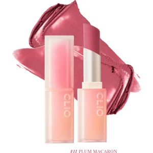 Yumuşak Dokulu, Hafif Mat Görünüm Sunan Ruj CLIO Chiffon Mood Lip (11 Plum Macaron)