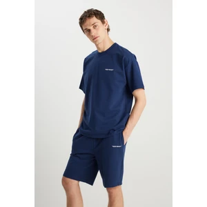 Altınyıldız Classics Pamuklu Comfort Fit Rahat Kesim Baskılı Beli Bağlamalı Yan Cep Eşofman Takımı