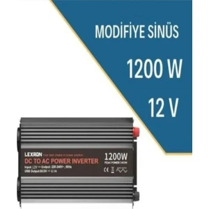 Modifiye Sinüs Inverter 1200W-12V