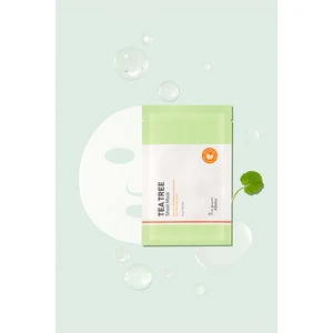 Yağlanma ve Akneye Eğilimli Ciltlere Nem Veren Yaprak Maske A'PIEU The Pure Tea Tree Sheet Mask